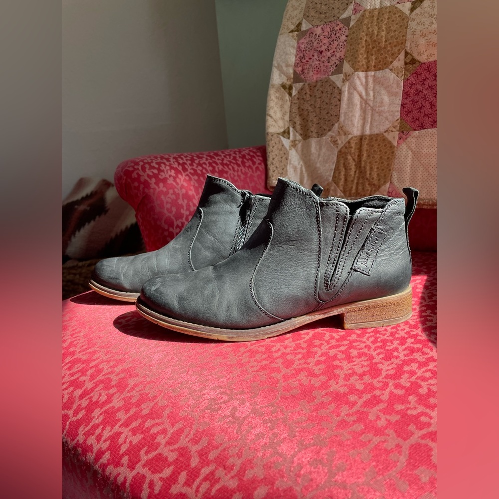 Josef Seibel Sienna 45 Ankle Bootie, Black, Size 8 - 8.5, EU 39